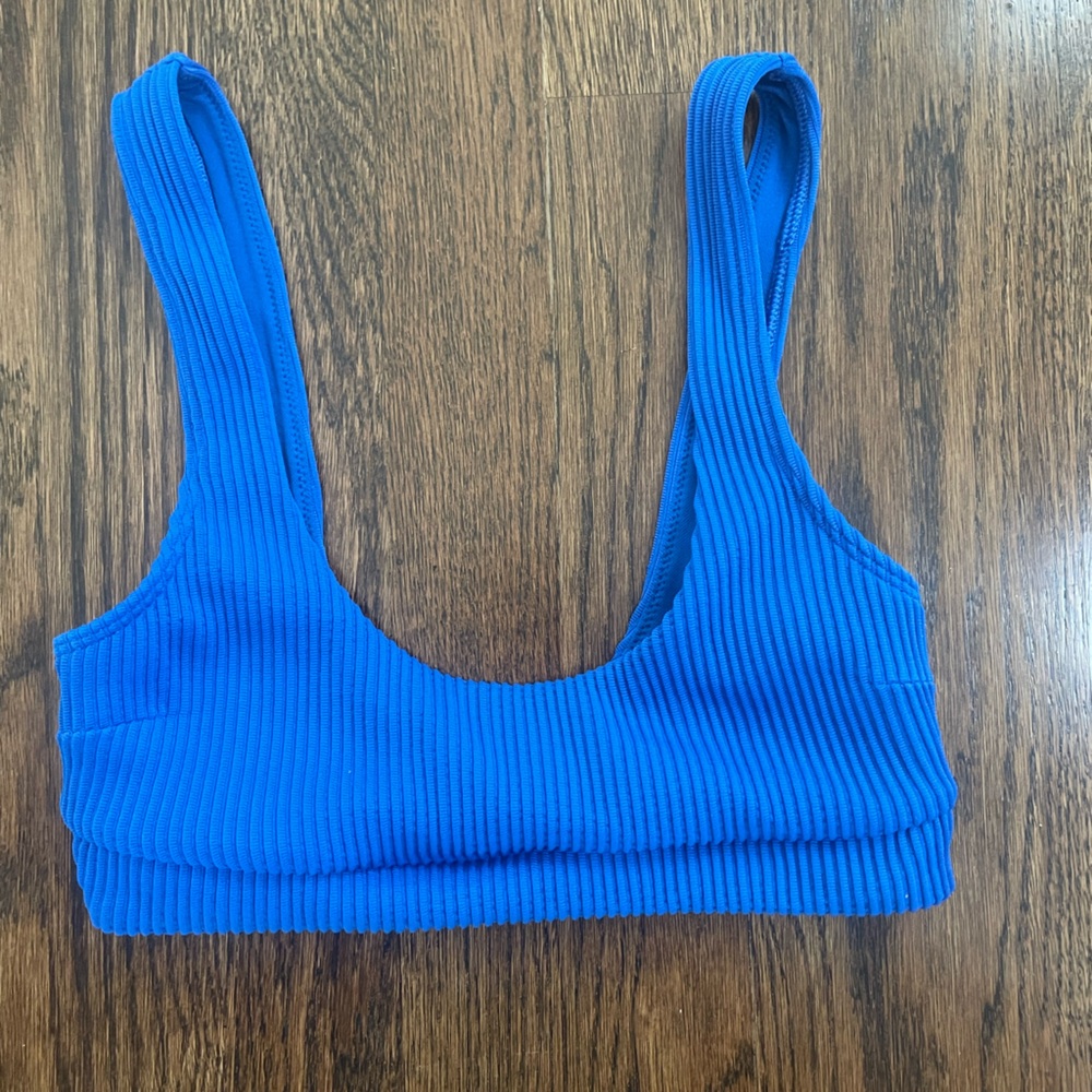 Holister Blue Bikini Top XXS